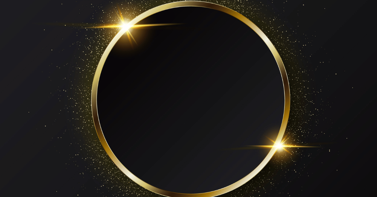 gold circular