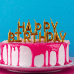 birthday cake photo with name